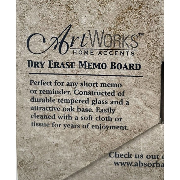 NEW Art Works Oak Cats Kittens Oak Table Deck Counter Top Dry Erase Memo Board - Picture 3 of 6